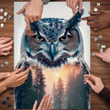 Jungle  Owl Jigsaw Puzzle 1000 Pieces