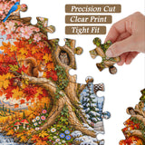 Arbre des saisons Puzzle 1000 pièces