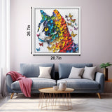 Rainbow Butterfly Cat Jigsaw Puzzles 1000 Pieces