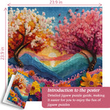 Diamond Paper Bloom Puzzle 1000 Teile