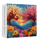 Diamond Paper Bloom Puzzle 1000 Teile