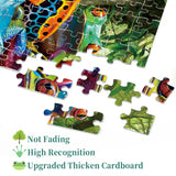 Colorful Frog Jigsaw Puzzle 1000 Pieces