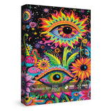 Psychedelic Eyes Jigsaw Puzzle 1000 Pieces