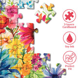 Colorful Flower Jigsaw Puzzle 1000 Pieces