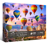 Colorful Hot Air Balloon Jigsaw Puzzle 1000 Pieces