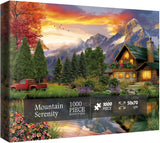 Mountain Serenity Jigsaw Puzzle 1000 Pieces