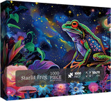 Starlit Frog Jigsaw Puzzle 1000 Pieces