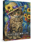 Van Gogh Cat Jigsaw Puzzle 1000 Pieces