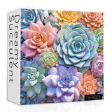 Dreamy Succulents Jigsaw Puzzle 1000 Pieces