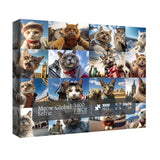 Meow Global Selfie Jigsaw Puzzle 1000 Pieces