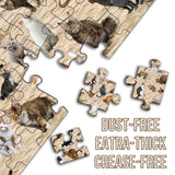 Beach Pooping Cat Jigsaw Puzzle 1000 Pieces