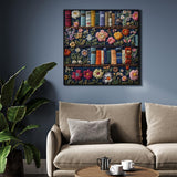 Flowers and Books Jigsaw Puzzle 1000 Pieces