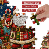 Puzzle Village de Noël 1000 pièces