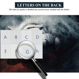 Puzzle Tigre Azzurra Cremisi 1000 Pezzi