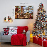Rompecabezas de Navidad con ventana, 1000 piezas