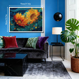 Golden Sunflowers Jigsaw Puzzle 1000 Pieces