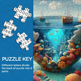 Coral Sea Cup Jigsaw Puzzle 1000 Pieces