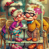 Aging Sweethearts Jigsaw Puzzle 1000 Pieces