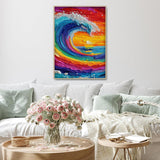 Colorful Waves Jigsaw Puzzle 1000 Pieces