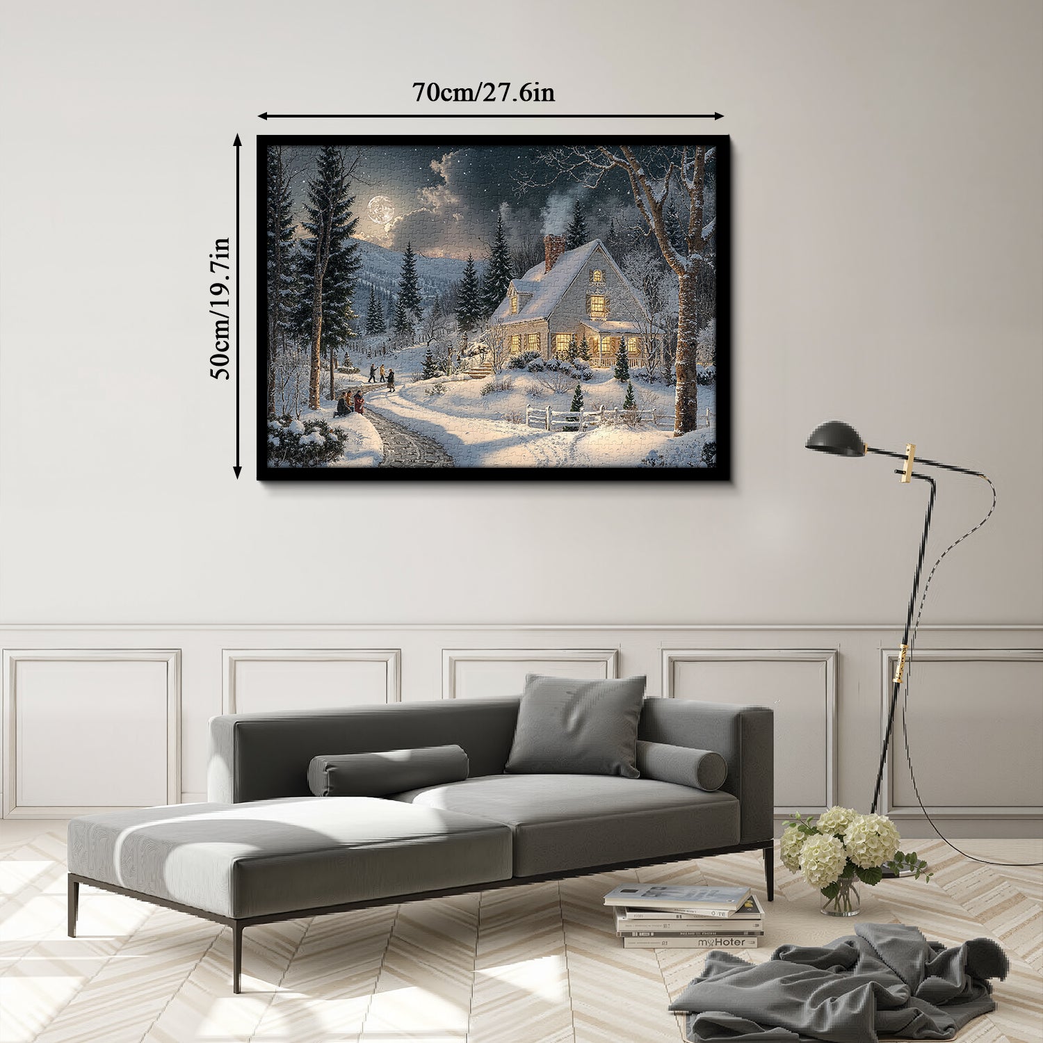 Puzzle da 1000 pezzi - Luci di New York - Italia Puzzle da 1000 pezzi - Luci di New York - Italia