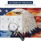 Puzzle L'Aigle matelassé 1000 pièces