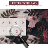 Floral Silhouette Jigsaw Puzzle 1000 Pieces