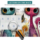 Agile Cat Group Jigsaw Puzzle 1000 Pieces