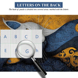 Puzzle Sguardo Blu Oro 1000 Pezzi