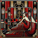 Jazz Age Elegance Jigsaw Puzzle 1000 piezas