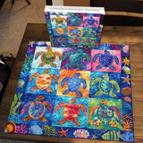 Puzzle de puzzle coloré de l'océan 1000 Piece