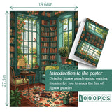 The Book Haven Jigsaw Puzzle 1000 Pieces