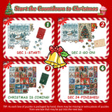 Christmas Stamps Advent Calendar Jigsaw Puzzle 1000 Pieces