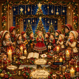 Natale dei bambini Carols Jigsaw Puzzle 1000 Pezzi