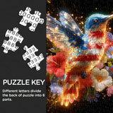 Freedom Hummingbird Jigsaw Puzzle 1000 Pieces