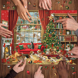 Christmas Cozy Cottage Jigsaw Puzzle 1000 Pieces