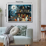 Ghostly Night Home Jigsaw Puzzle 1000 Pieces