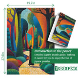 Puzzle del bosco silenzioso 1000 pezzi