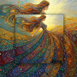 Gemstone Woman Jigsaw Puzzle 1000 Piece