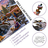 Warm Winter Village Jigsaw Puzzle 1000 Pieces