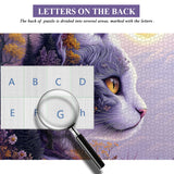 Puzzle Chat au clair de lune 1000 pièces