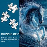 Puzzle Cheval de Surf 1000 Pièces