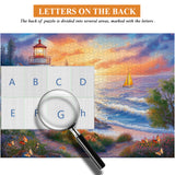 Sunset Lighthouse Cove Jigsaw Puzzles 1000 Pieces