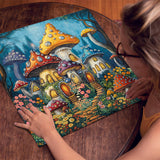 Enchanted Mushroom Village Jigsaw Puzzles 1000 Pieces
