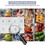 Puzzle per feste con cibo per frigorifero, 1000 pezzi