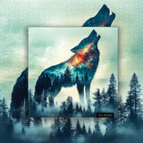 Starry Nightwolf Jigsaw Puzzle 1000 Piece