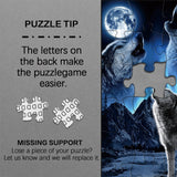 Star Night Wolf Jigsaw Puzzle 1000 Pieces