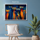 Puzzle di Gatti dei Sogni Vividi, 1000 Pezzi