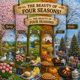 Quattro stagioni di bellezza puzzle 1000 pezzi