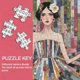 Patchwork Girl Jigsaw Puzzle 1000 Pieces