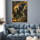 Golden Phoenix Jigsaw Puzzle 1000 Piece